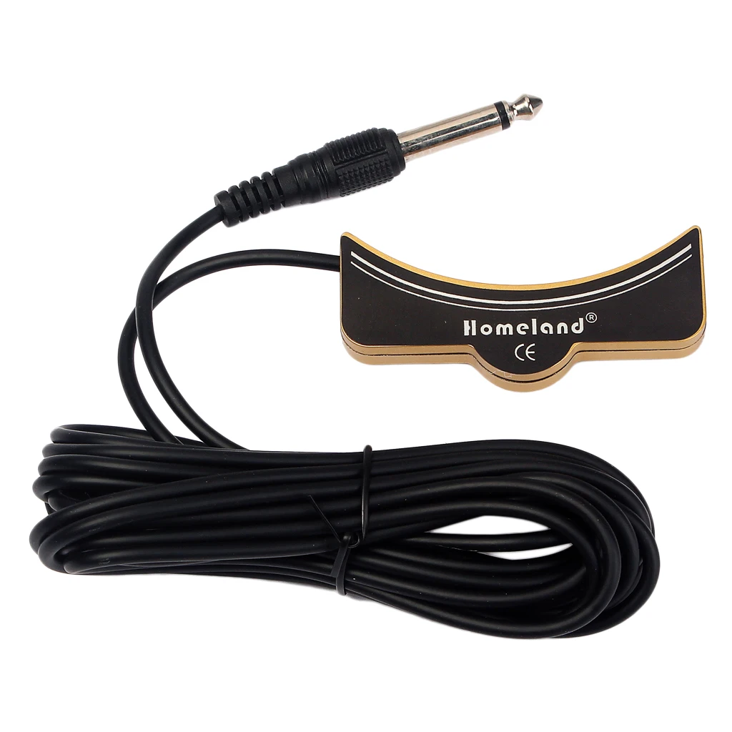 Clip-on Acoustic Classical Guitar Pickup Amplifier Preamp Speaker Sound Hole