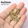 Rondelle Wheel 3mm 4mm 5mm 6mm 7mm Solid Brass Metal Light Gold Color Loose Spacer Beads lot for Jewelry Making DIY Findings ► Photo 3/6