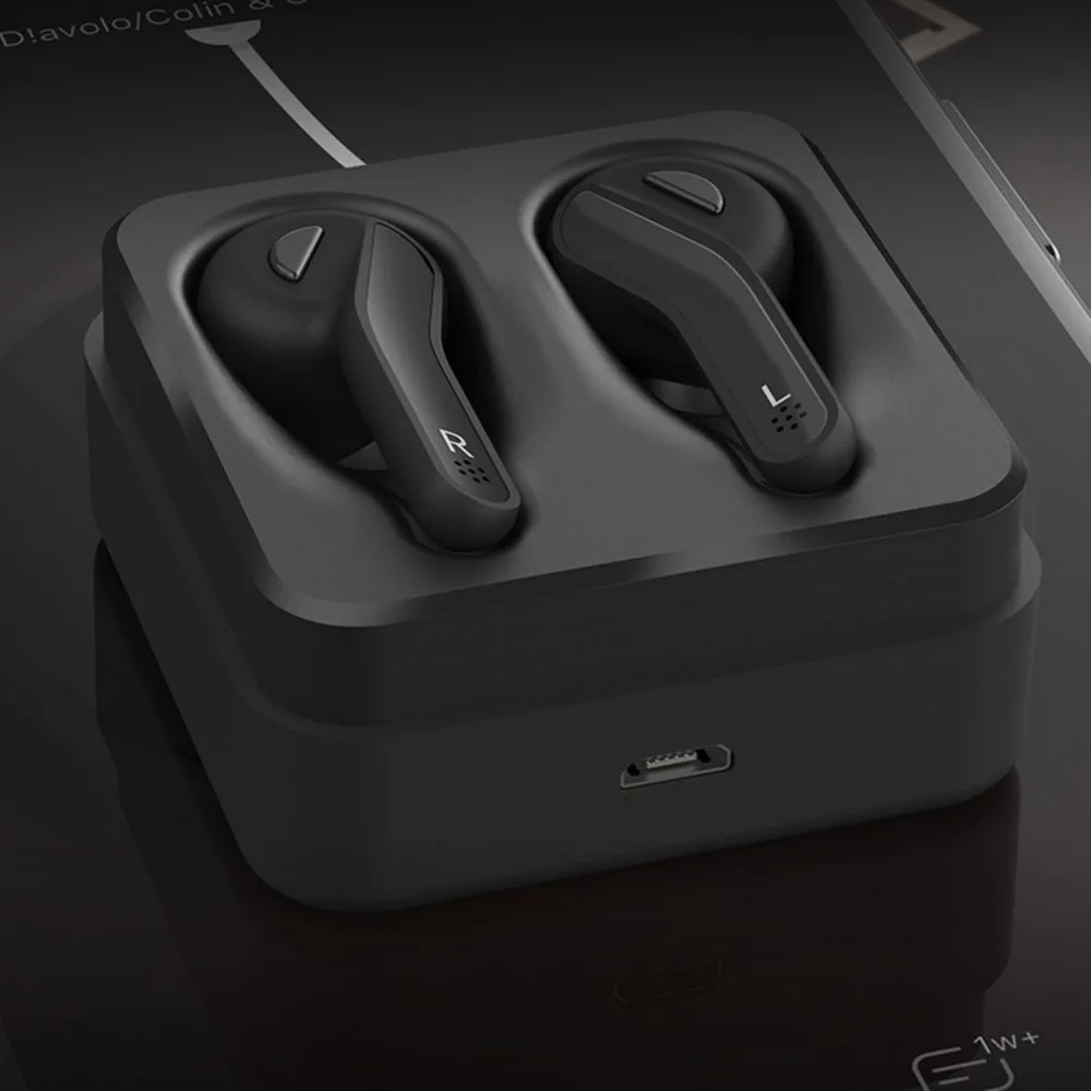 T88 беспроводные Bluetooth наушники с зарядной станцией Bluetooth 5,0 стерео спортивные наушники-вкладыши Спортивная гарнитура