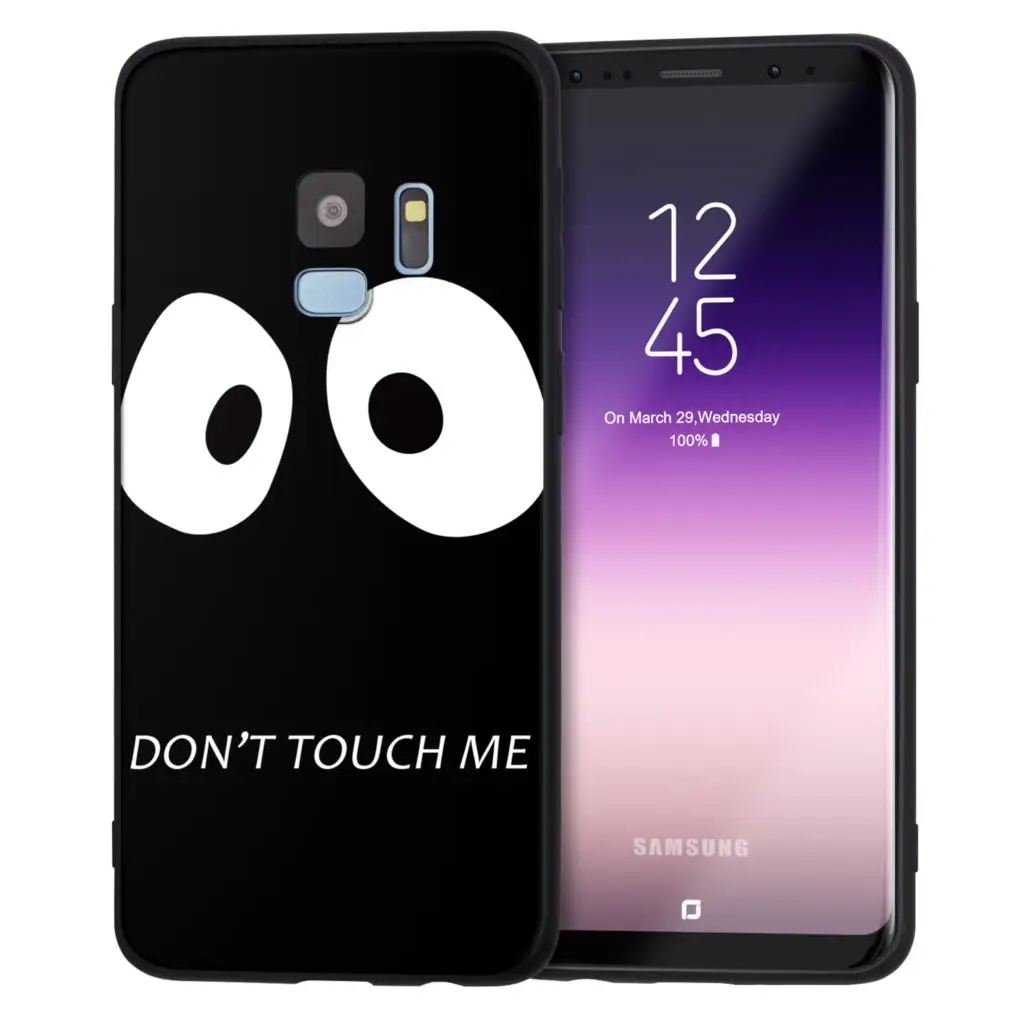 Черный матовый чехол для samsung Galaxy J7 J3 J5 A5 J4 J6 A6 плюс A7 S8 S9 S10 плюс S10e чехол силиконовый чехол-накладка из мягкого ТПУ