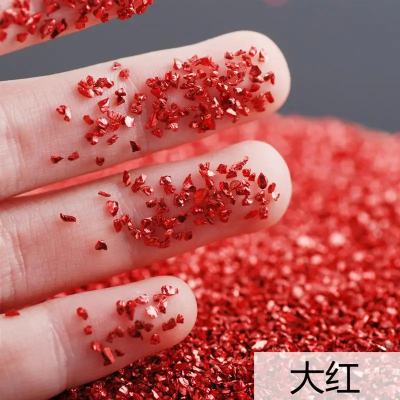 DIY UV Epoxy Resin Filling Crushed Stone Glass Artificial Crystal Rhinestone for Nail Art Resin Crafts