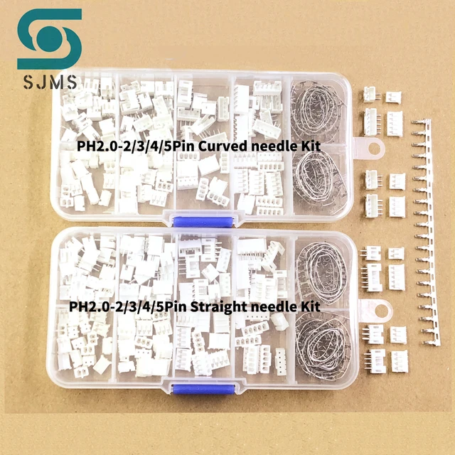 Introducing the 230/320pcs PH2.0 2p 3p 4p 5 pin 2.0mm Pitch Terminal Kit / Housing / Pin Header JST Connector Wire Adaptor PH Kits