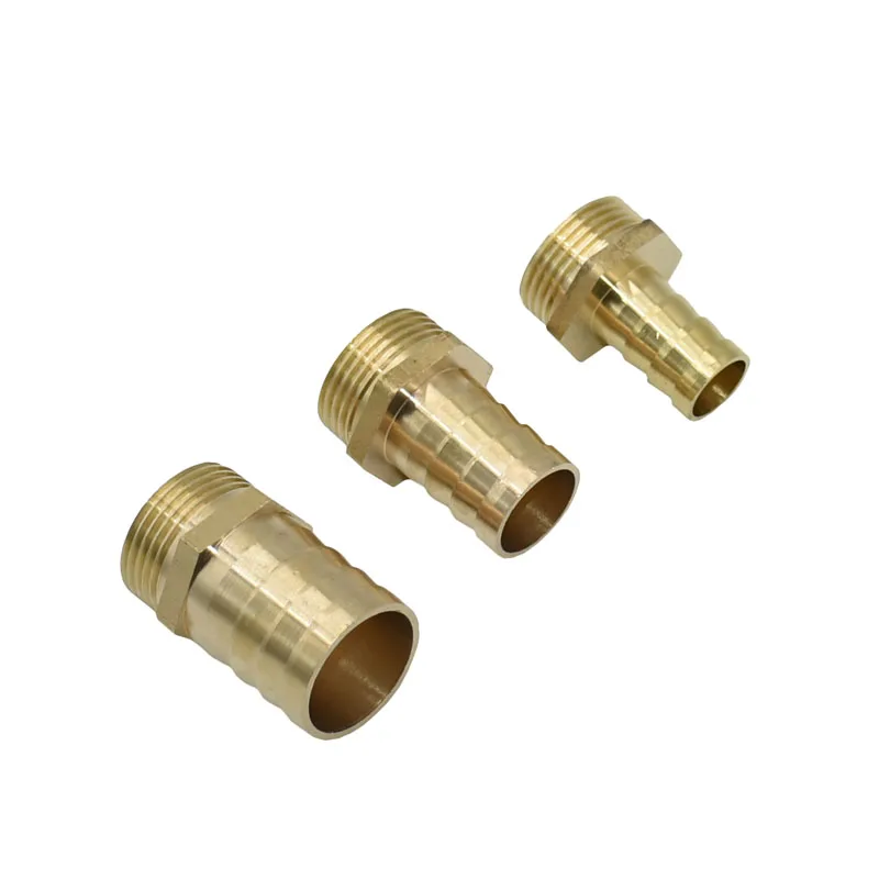 Conector de lengüeta de manguera de agua macho de 16mm, 19mm, 25mm, 32mm a 1 