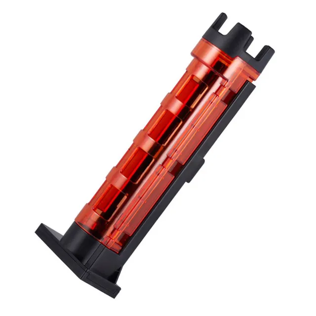 1Pcs Rod Holder Raft Fishing Barrel Accessory Vertical Inserting Device For MEIHO Box Device Can Be Equipped With Fishing Box Red