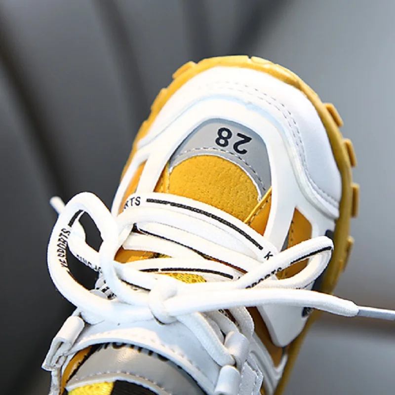 Детская обувь новинка 2019 зимняя модная для мальчиков детские плюшевые кроссовки