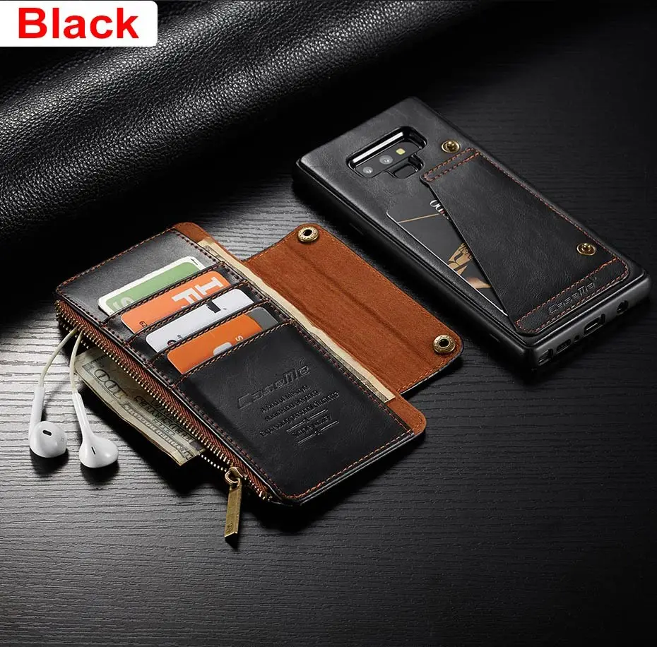 Бизнес-флип-чехол-бумажник для samsung Galaxy S9 Plus, Модный чехол-бумажник из искусственной кожи для samsung Note 9