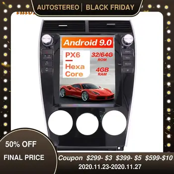 

Tesla Style Android 9.0 PX6 Car GPS Navigation For Mazda 6/Mazda 6 2002-2008 Stereo Head Unit Multimedia Player Auto Radio DSP