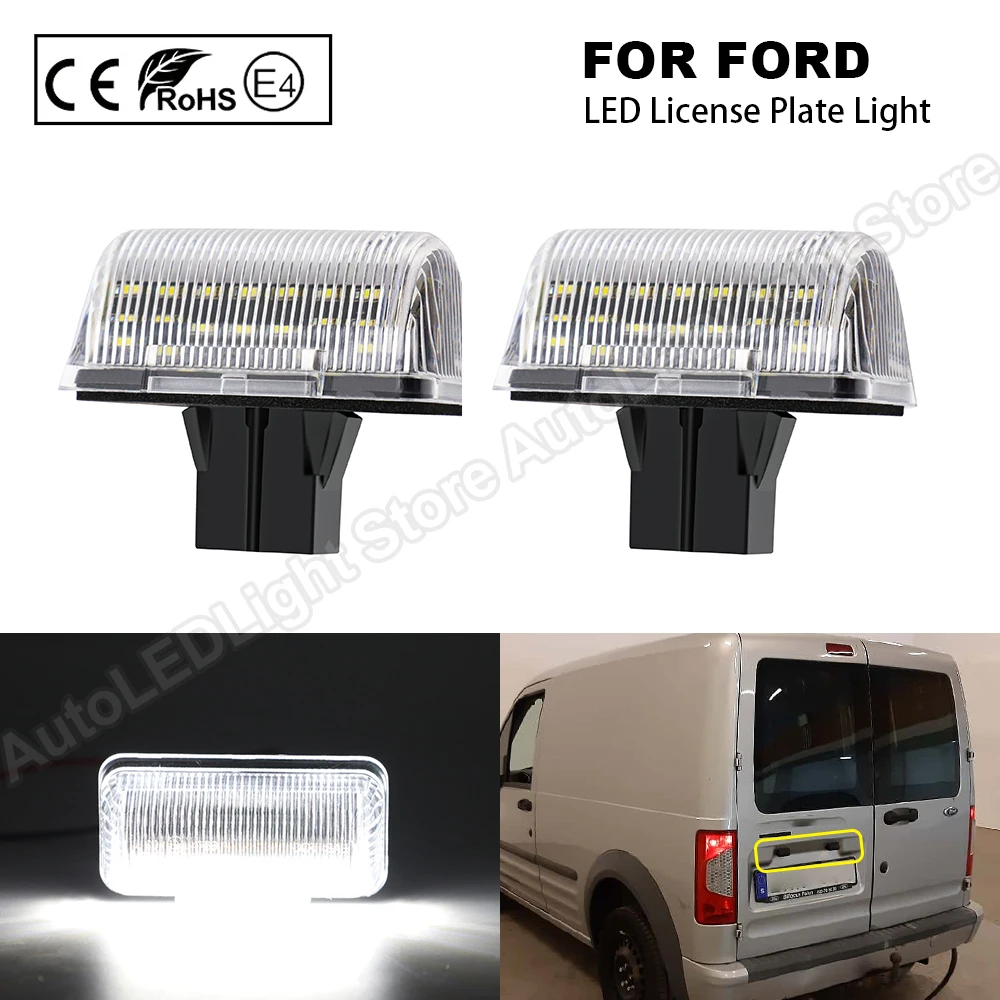 2Pcs LED Number License Plate Light Lamps For Ford Transit MK6 MK7 Connect No Error
2Pcs LED Number License Plate Light Lamps For Ford Transit MK6 MK7 Connect No Error
