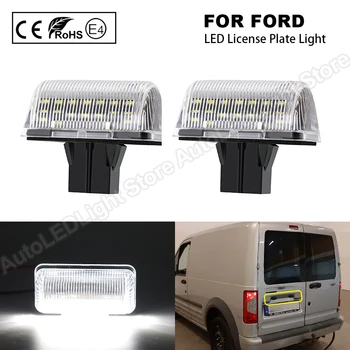 

2Pcs LED Number License Plate Light Lamps For Ford Transit MK6 MK7 Connect No Error