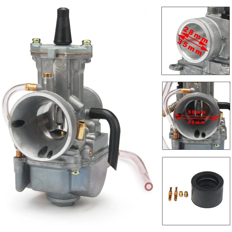 PWK 28mm Carburetor for CR80 CR85R CR125 KTM65 85 KX80 KX100 KX125 RM65