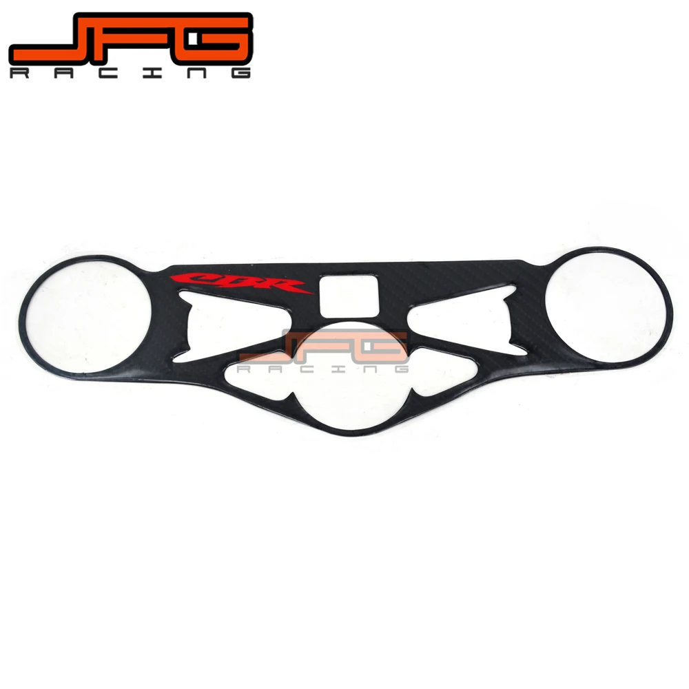 Мотоциклетные наклейки из углеродного волокна с тройным зажимом дерева для HONDA