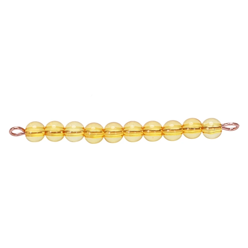 

Materials Golden Beads Mathematics Teen Bead Chain Toy Early Educational Training Learning Gift