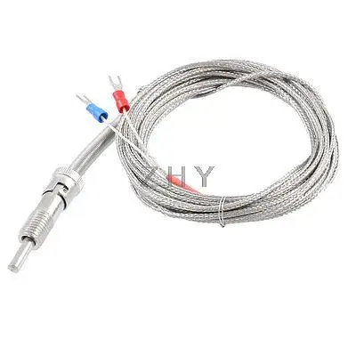 

K Type Thermocouple Temperature Controller Sensor 0-400C 16.4Ft Long