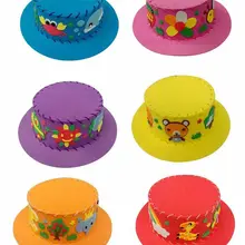 3D пазл из этиленвинилацетата шапка Diy ручной работы резьба раннего обучения Развивающие игрушки для детей обучение детский сад выбрать цвет