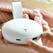 Электрическая грелка для рук, электрическая грелка для рук, 5000 мА/ч, USB внешний аккумулятор, грелка, карманный нагреватель, портативный, USB, двусторонний