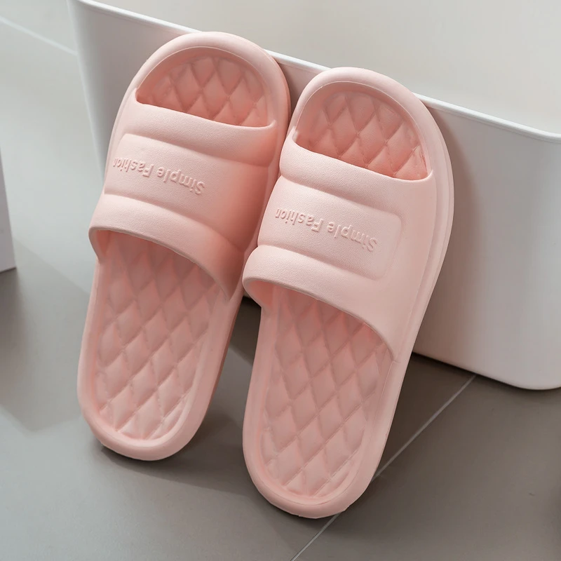 Unisex Women Home Slipper Fashion Shower Pool Sandal Slippers Female Male Summer Shoes Soft Lightweight Bath Slippers Slides Indoor Slippers for man