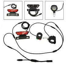 

Headlight Rear Light Switch Cable For Bafang Mid-Drive BBS01 02 BbsHD12-60V Waterproof Line Light Group E-bike Accessories
