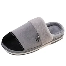 SAGACE; Повседневная Домашняя обувь унисекс; бархатная теплая обувь; удобные хлопковые тапочки для пары; повседневные домашние тапочки из хлопка; большие размеры