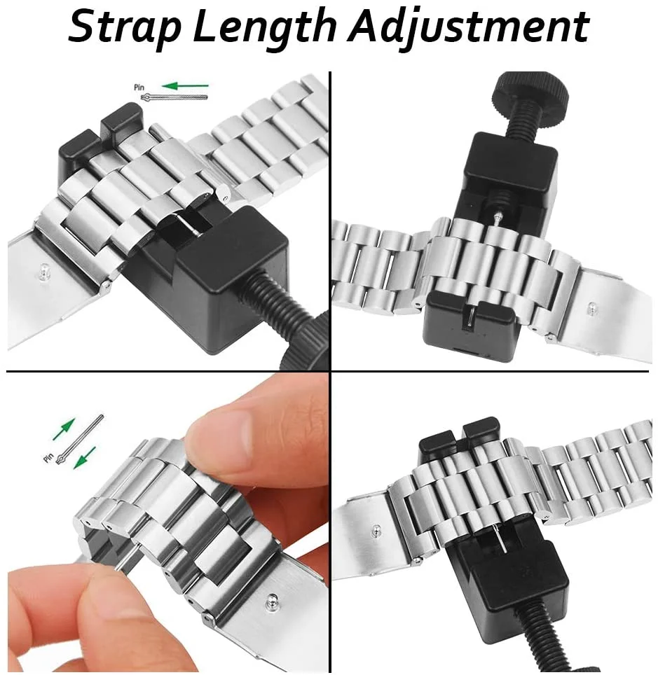 Watch Band tool For apple watch samsung fitbit smart watch repair tool kit metal strap adjustable remover link accessories
