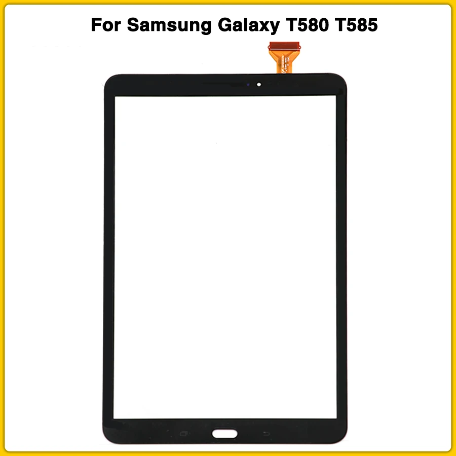 Дешево Новый T585 ЖК сенсорный экран для samsung Tab A SM T580 SM T585 T580 ЖК дисплей, сенсорная панель дигитайзер сенсор стекло объектив