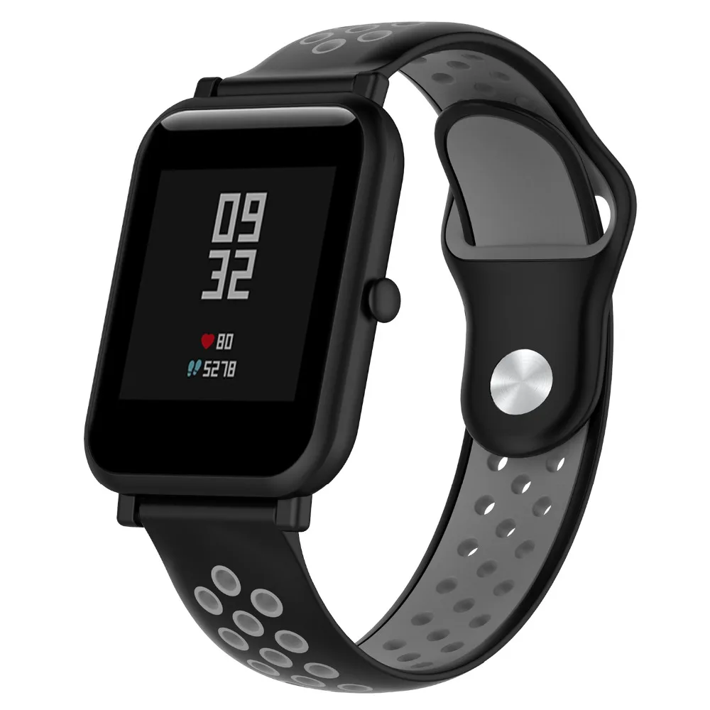 Для Fitbit Versa полосы мягкие силиконовые ремни с вентиляционными отверстиями для Fitbit Versa 2 LITE спортивный ремешок для часов L для мужчин S для женщин