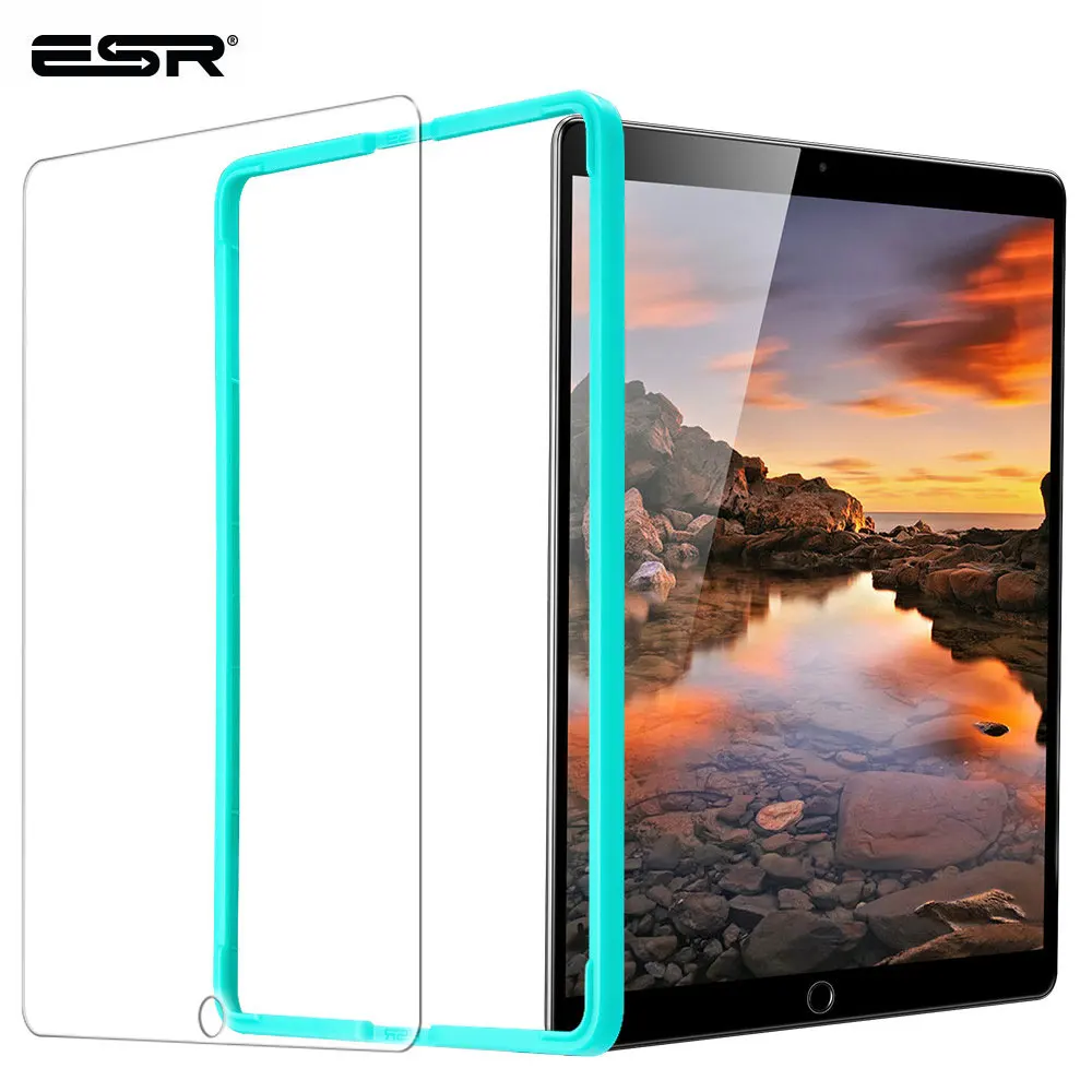 

ESR Screen Protector for iPad 9.7 2018 Tempered Glass Film for iPad Air2 iPad Pro 9.7 2017 Tablet Protective Screen Glass Film