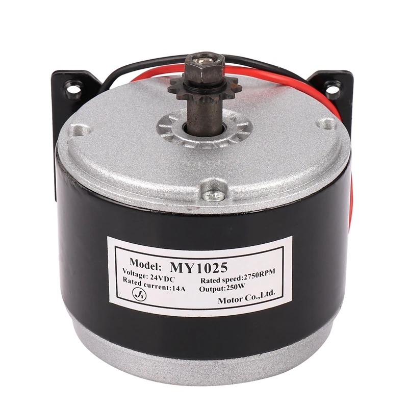 24V Electric Motor Brushed 250W 2750RPM Chain For E Scooter Drive Speed Control Promotion | Обустройство дома