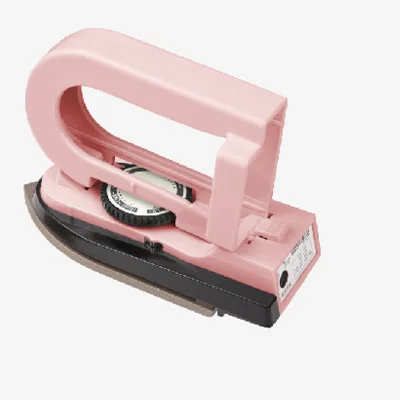Pink Kbxstart Портативный мини утюг домашняя одежда для путешествий сумка для ручной горячий сварочный аппарат Регулируемый Напряжение гладильная машина 100 V-240 V - Цвет: Pink