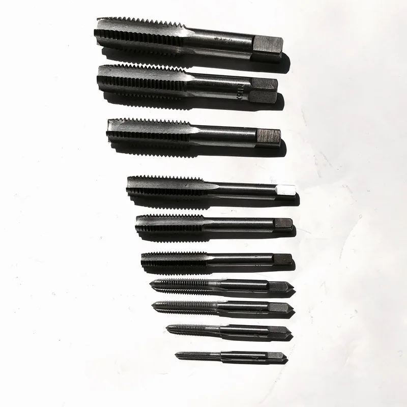 

On Sale 30PCS/15 Pair of Standard Pitch Alloy Steel Made Manual Taps&Dies Set M3-M30 1Pair of Each Size for Manual Threading