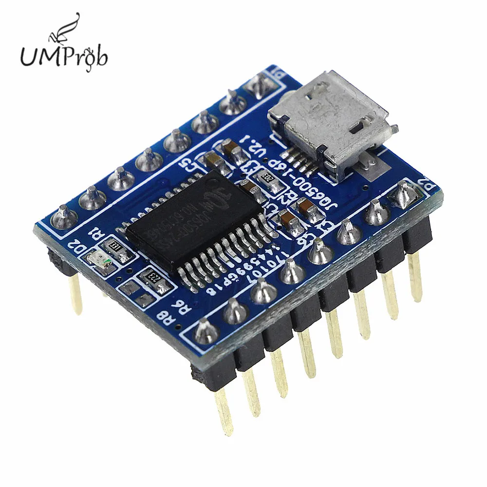Голосовой звуковой модуль JQ6500 16 бит MCU последовательное управление вещание от 1