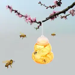 Нетоксичная пластиковая ловушка для ОС форма тыквы бутылка Bumblebee ловушка антипробивная без химических веществ ловушка для пчел для