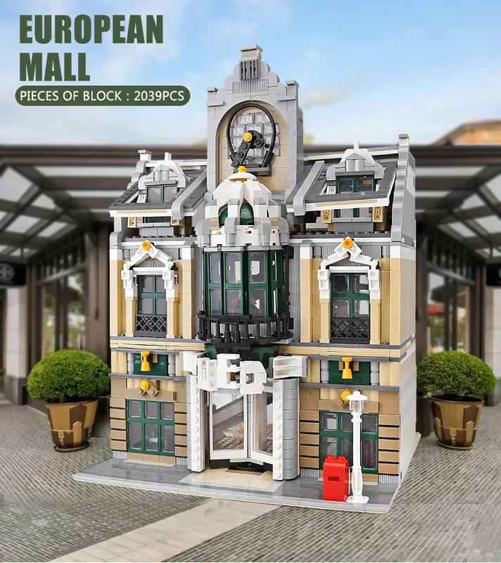 

15005 City Streetview Building Toys Compatible With 10211 Grand Emporium Set Building Blocks Bricks Assembly Kids Christmas Gift
