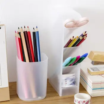 

3PCS Portable Durable Simple Creative Practical Pen Cup Pen Holder Pen Organizer for Pen Pencil Makeup Storage Organize
