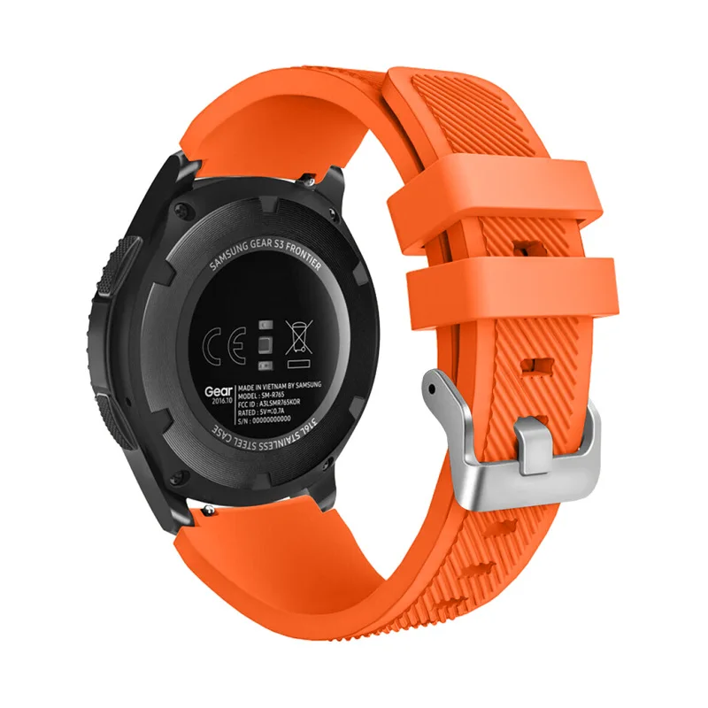 Premium 22mm Silicone Sport Watch Strap & Bracelet Collection