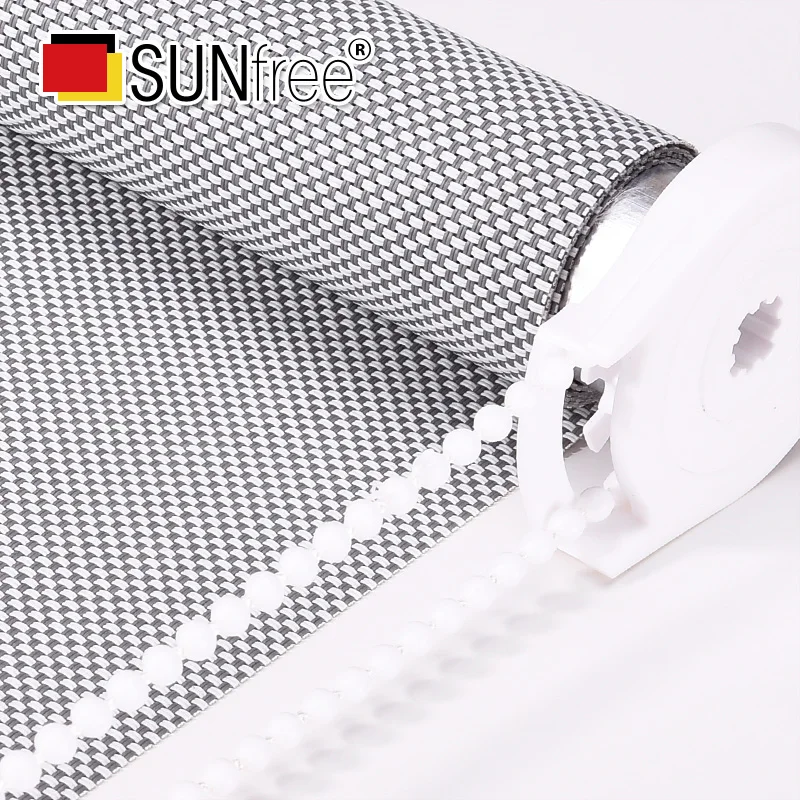 

Sunfree UV protection Flame retardant fabric Sunscreen Roller Blinds for home /office/ outdoor made to Measure size