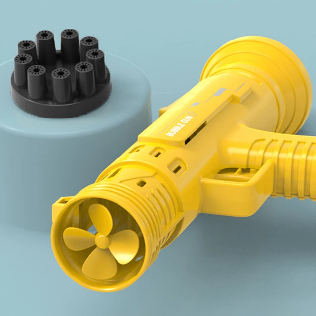 Kids Automatic Gatling Bubble Gun Toys Summer Soap Water Bubble Machine Electric Bubble Machine For Children Gift Toys Bath Toys 4