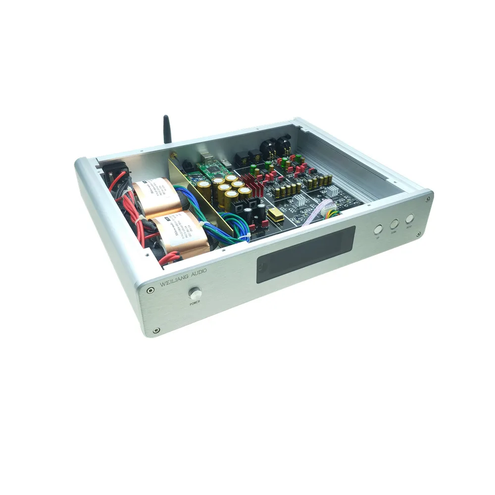 Двойной ES9038PRO DC300 DSD декодер ЦАП+ Amanero ies USB+ CSR8675 Bluetooth 5,0+ золото TCXO цифро-аналоговый для HIFI DAC аудио