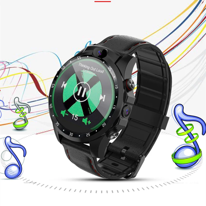 V9 мужские умные часы 1,6 дюймов AMOLED экран Android 7,1 MTK6739 3 ГБ+ 32 ГБ Роскошные деловые умные часы 4G Smartwatch для Android IOS