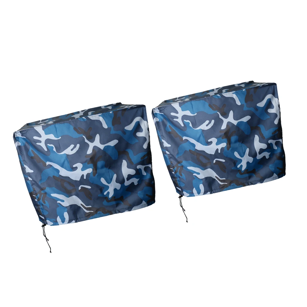 2x Marine Boat Yacht Outboard Engine Motor Cover Rain Dust Protector