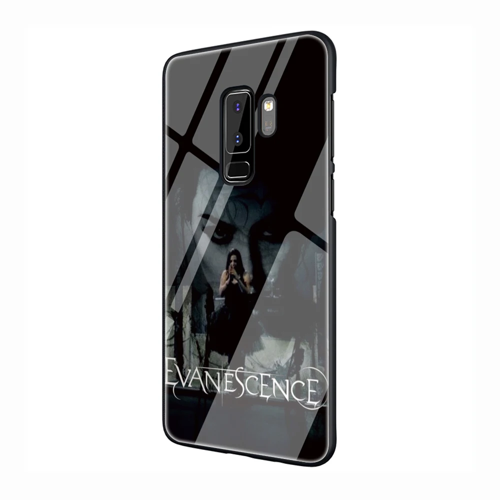 EWAU Evanescence Стекло чехол для телефона для samsung Galaxy S7 8 9 10Plus Note8 9 A10 20 30 40 50 60 70