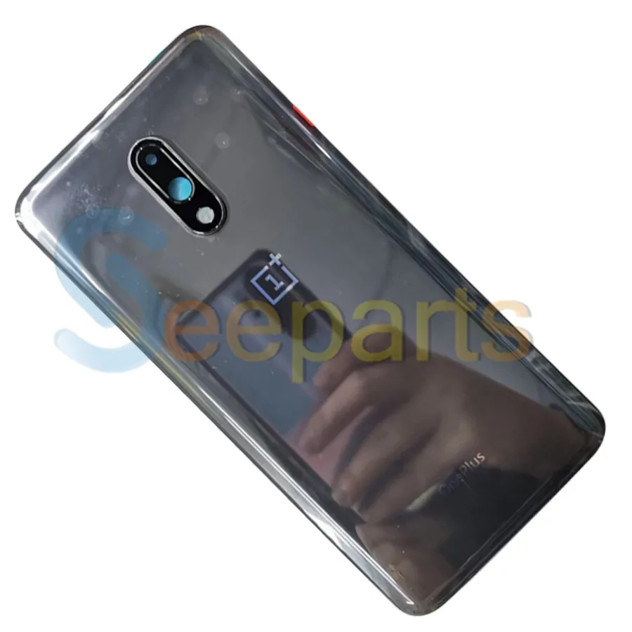 Чехол на заднюю панель для OnePlus 7, крышка на батарейку, задняя дверь 7, корпус, запасные части для Oneplus 7, задний корпус