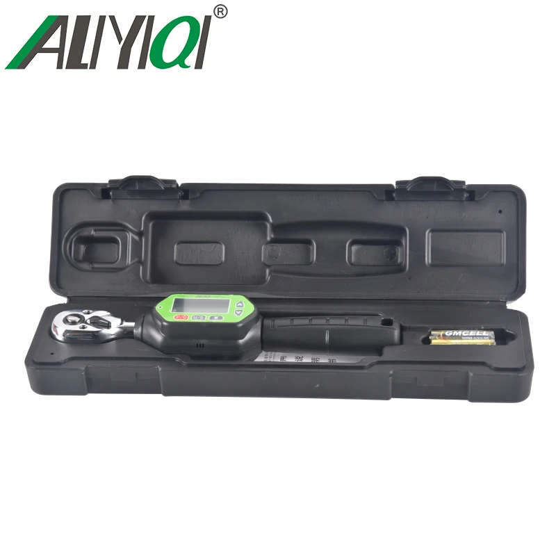 Free Shipping AWM 1/4,3/8,1/2  Portable Wrench Bidirectional Ratchet Head Mini Digital Torque Wrench