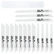 Lames de scie sabre pour couper le bois, le métal, Tube en PVC, accessoires d'outils électriques, 15 pièces