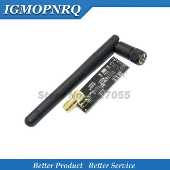 

1sets Special promotions 2.4G wireless modules 1100-Meters Long-Distance NRF24L01+PA+LNA wireless modules (with antenna)