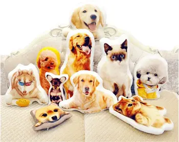 

Personalized Shaped Pillow Custom Double-Sided 3D Printing Pillow with Picture(Dog,Cat,Body,Idol,Others) Unique Birthday Gift