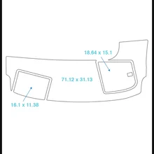 2002 Кобальт 226 плавающий шаг Pad лодка EVA Тиковый настил 1/" 6 мм