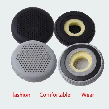 

1Pair Leather Ear Cushion Cover Earpads for Jabra Evolve 20 20se 30 30II 40 65