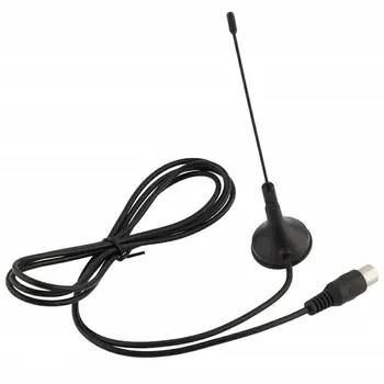 

Magnetic DVB-T Antenna Suction Cup Antenna Antenna TV Receiving drop shipping