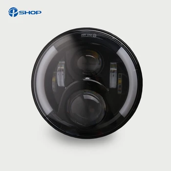 

7inch 40w auto light for Jeep Wrangler JK LED Headlight with HI-Low beam with H4 and H13 DRL turn signal for LADA