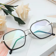 XojoX, анти-синий светильник, оправа для очков, для женщин, близорукость, оправа для очков, для мужчин, прозрачные линзы, сплав, оптическая оправа для Компьютерных Очков